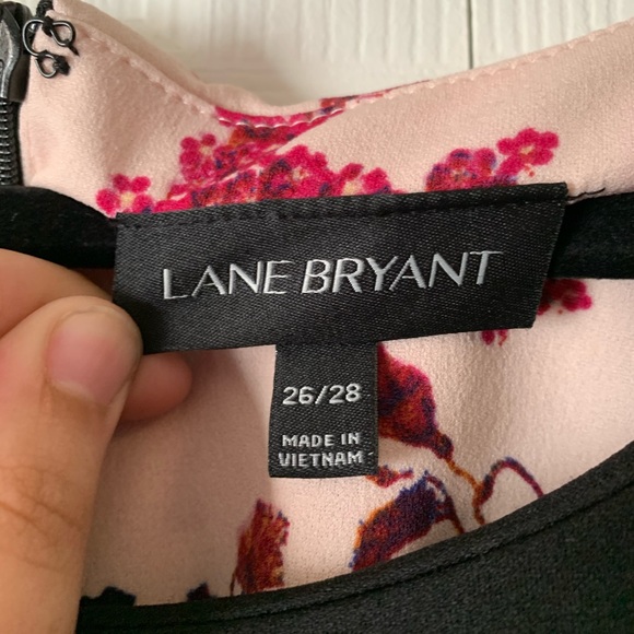 Lane Bryant Floral Tie Dress - Picture 4 of 6